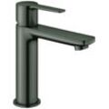 GROHE Einhand-Waschtischbatterie Lineare 23106_1 S-Size hard graphite gebürstet, 23106AL1 23106AL1