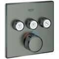 GROHE Thermostat Grohtherm SmartControl 29126 eckig FMS 3 ASV hard graphite geb., 29126AL0 29126AL0
