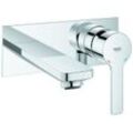 Grohe 2-Loch-WT-Wandbatterie Lineare 19409 Fertigmontageset chrom, 19409001 19409001