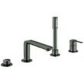 GROHE 4-Loch-EH-Wannenkombination Lineare 19577_1 hard graphite gebürstet, 19577AL1 19577AL1