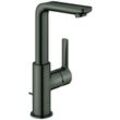 GROHE Einhand-Waschtischbatterie Lineare 23296_1 L-Size hard graphite gebürstet, 23296AL1 23296AL1