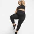 Nike Go 7/8-Leggings mit starkem Halt, hohem Bund und Taschen für Damen - Schwarz