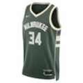 Milwaukee Bucks Icon Edition 2022/23 Nike Dri-FIT NBA Swingman Trikot für Herren - Grün