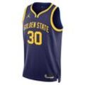 Golden State Warriors Statement Edition Jordan Dri-FIT NBA Swingman Trikot für Herren - Blau