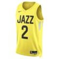 Utah Jazz Icon Edition 2022/23 Nike Dri-FIT NBA Swingman Trikot für Herren - Gelb