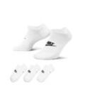 Nike Sportswear Everyday Essential No-Show-Socken (3 Paar) - Weiß