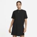 Nike Sportswear Chill Knit extragroßes T-Shirt-Kleid für Damen - Schwarz