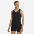 Nike Dri-FIT Race Lauf-Singlet für Damen - Schwarz