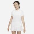 Nike Dri-FIT Victory Golf-Polo für ältere Kinder (Mädchen) - Weiß