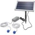 Esotec - Solar Teichbelüfter 8W 200 l/h Pumpe Teichbelüftung Sauerstoff 101845