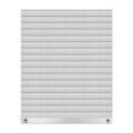 Schellenberg Rolladenpanzer PVC Mini, 80 x 100 cm, grau