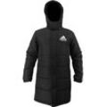 Parka ADIDAS PERFORMANCE Gr. M, schwarz (schwarz, weiß), Jacken, Herren, M, Obermaterial: 100% Polyester. Futter: 100% Polyester