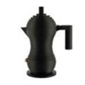 Alessi - Pulcina Espressokocher, 30 cl, schwarz