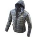 Uncle Sam - Steppjacke oliv/camouflage/schwarz Gr. m - Grau