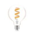 WiZ G95 LED-Filamentlampe Globe WiFi E27 6,3W RGBW