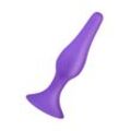 Analdildo aus Silikon, S, 11 cm