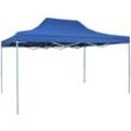 Faltzelt Pop-Up Faltpavillon Pavillon Faltbar für Camping/Markt/Festival 3 x 4,5 m Blau XDGN868718 Maisonchic