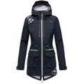 MARIKOO Damen Softshelljacke Outdoor Funktionsjacke aus Wasserabweisendem Obermaterial Ulissaa