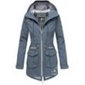 MARIKOO Damen Softshelljacke Outdoor Funktionsjacke aus Wasserabweisendem Obermaterial Ulissaa