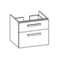 Artiqua 415 Waschtischunterschrank für Pro A 813956 Riviera Eiche quer NB, 415-WU2L-3-L28-7179-438 415-WU2L-3-L28-7179-438