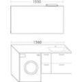 Burgbad Set Sys30 PG2 Echo Eiche Dekor Flanelle/Weiß Velvet, SFHO156F2238C0037 SFHO156F2238C0037