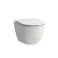 LAUFEN Wand-WC Compact LAUFEN Pro 360x490, weiß mit LCC, Tiefspüler, spülrandlos, 82096.5, 820965400 H8209654000001