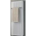 Design-Badheizkörper BL: 600 mm, BH: 800 mm, Farbe: weiss, Sonderposten bhzktwe4