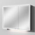 Sanipa Reflection Spiegelschrank MILO 100 mit LED-Beleuchtung, Anthrazit-Glanz, AU03479 AU03479