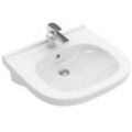 Villeroy & Boch Waschtisch Vita O.novo, 1 Hahnloch, mit Überlauf, weiss AntiBac CeramicPlus 411960T2