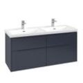 Villeroy & Boch Subway 3.0 Waschbeckenunterschrank, 4 Auszüge, 1272 x 579 x 462 mm, Marine Blue / Ma C56802VQ