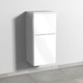 Sanipa 3way Mittelschrank mit 1 Tür und 1 Auszug, Weiß-Glanz, BS12978 BS12978