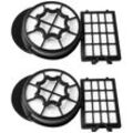 2x Trade-Shop Filter-Set Staubsaugerfilter (Vormotorfilter, HEPA-Filter, Abluftfilter) für aeg AE7870 ACC51 AE787 AE7870EL AE7871EL AE7872EL AE7890EL