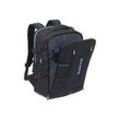 Riva Case Borneo Series 7860 - Notebook-Rucksack - 43.9 cm (17.3") - Schwarz, Icy Blue