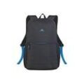 Riva Case Regent series 8067 - Notebook-Rucksack - 39.6 cm (15.6") - Schwarz