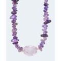 Collier mit Amethyst und Hämatit