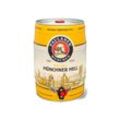 Paulaner Original Münchner Hell 5 Liter Bierfass mit Zapfhahn, Pfandfrei