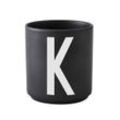 Design Letters - AJ Porzellan Becher K, schwarz