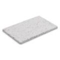 Humdakin - Terrazzo Schneidebrett, 25 x 15 cm, rot / beige