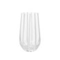 Broste Copenhagen - Stripe Trinkglas, H 15 cm