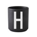 Design Letters - AJ Porzellan Becher H, schwarz