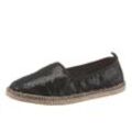 CITY WALK Espadrille, schwarz, Gr.36