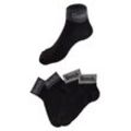 Kurzsocken, schwarz, Gr.43/46