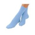 Große Größen: Basicsocken, blau, Gr.39/42