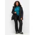 Skihose aus Softshell, wasser- und windabweisend, schwarz, Gr.56