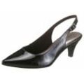 Große Größen: Tamaris Slingpumps, schwarz, Gr.38