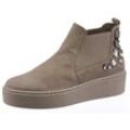 Tamaris Chelseaboots »Freya«, taupe, Gr.38