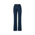 Bootcut-Denim »Fit Lou« Dunkelblau - Gr.: 36