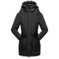 NAVAHOO Damen Winterjacke Wasserdichter Wintermantel Parka Warm gefüttertet Blizzardstorm