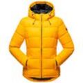 MARIKOO Damen Jacke Steppjacke Übergangsjacke Stepp Herbst gesteppt mit Kapuze Leandraa