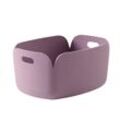 Muuto - Restore Aufbewahrungskorb 48 x 35 cm, dusty lilac